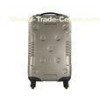 Custom Wheeled Travel Luggage ABS Tourister Suitcase Grey Trolley Case