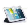 Black Flip PU Tablet PC Leather Case with Stand