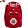 Car Personalized Kids Backpack with Black Trim , Kindergarden Kids Character Backpacks