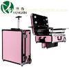 Cosmetic Makeup Artist Carry Case With Light / Lighted Makeup Mirrors For Makeup Beauty Stations
