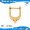 D-shape Mini decorative handbag parts with hole