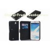 Extra Slim Mobile Phone Leather Case For Samsung Galaxy Note 2 N7100 Cell Phone