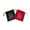 Pure Cotton Drawstring Pouch Custom Printing , Recyclable Bags