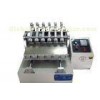 6 Groups Stainless Steel Leather Material Testing Equipment For Friction Decoloration