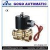 110V AC Brass Air Gas Water Solenoid Valve Direct Drive Type G1/8" - G2" Port Size