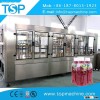 Automatic 4 in 1 fruit juice bottle filling machine/ bottling line