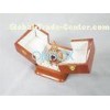 High Gloss Perfume Packaging Box Recycled Wooden With Metal Lock