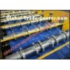 Color Coated Iron Hi-rib Roof Cladding Roof Panel Roll Forming Machine With Safety Cover
