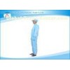 Dustproof ESD Antistatic Cleanroom Clothing Workwear Blue color