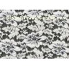 White Flower Brushed Lace Fabric For Wedding Dress , Lingerie CY-LQ0003