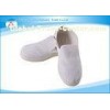 ESD Stripe Lining Fabric Industrial Clean Room White Static Dissipative Safety Shoes