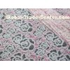 White Cotton Polyester Lace Fabric Rose Print for Lingerie / Bra(CY-DK0033)