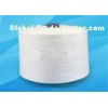 Bleached White 100% Polyester Spun Flame Retardant For Fire Fighting Fabric