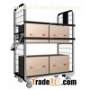Roll Storage Rack, Parcel Trolley With Fixed / Swive Casters For Material Distribution