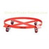 Plastic Or Fiber Drum Moving Equipment In Food Field  / 30 Gallon Drum Dolly