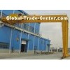 MBH Model Electric Single Girder Crane , Overhead Travelling Semi Gantry Crane