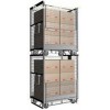 Chassis With Steel Plate Deck of Metal Roll Storage Rack With Custom Dimensions