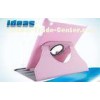 Pink Tablet PC Apple iPad Handmade Leather Cases without Keyboard