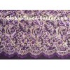Multi-colors Embroidery Beaded Lace Fabric With Nylon + Polyester CY-XP0007
