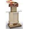 Point Of Purchase Cardboard Displays Stand , Stable magazine Cardboard Displays
