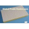 Glass Wool Sound Absorbing Ceiling Tiles , Fiberglass Ceiling Tile