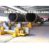 Custom OEM Tank Turning Rolls , HGZ80 Self-aligned Welding Rotator For Pipe Welding / Assembly 3T -