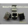 Integrated 10/100base Tab Down Jack RJ45 Single Port for fiber optic transceivers applications