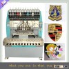 colorful badge making equipment ,liquid pvc dispenser