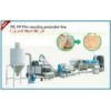Plastic Film / PE PP Film Crushing Washing / Drying Line , 300-800kg/h