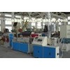 PVC PE  Single Wall Corrugated Pipe Extrusion Machinery / Plastic Pipe Making Machine