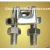 Drop Forged Metal Steel Wire Rope Clamp for Lifting Galvanized Surface