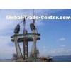 Safe , Crane Independent Self Climbing Formwork ACS100 With All Around Platforms