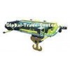 GOST Approved European Style Winch Trolley For Heavy Duty Bridge Crane