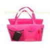 Custom 90gsm Non Woven Fabric Bags / Non-woven Shopping Handbag
