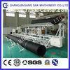 Double  Wall Pvc Corrugated Plastic Pipe Extrusion Line 15Kw Power