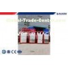 1000kg Painted Building Material Twin Cage Hoist 3.0 * 1.3 * 2.4m with CE