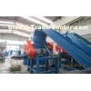 Electricity Heating Plastic Washing Line With Bottle Crusher For Plastic ABS / PET Washing