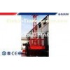 Twin Cage Construction Building Material Hoist Elevator , Vertical Cargo Hoist 33m / min