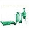 High efficiency pneumatic dryer for drying catalytic agent / fluorite / atlapulgite