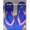 CMYK Sublimation Blank Rubber Flip Flops / Colorful EVA Flip Flop Slipper