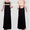 Strapless Open Back Sexy Halter Slim Fit Floor Length Cocktail Dresses For Lady