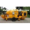8 MPa Concrete Pump With Mixer Remote Control Switch Weighting Sensor