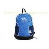 Polyester Travel Sports Team Backpacks Two Mesh Pockets Allover Printed