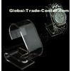 Acrylic watch display stand with a C ring insert the base,watch display