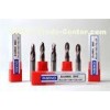 HRC60 Standard CNC Tool tungsten End Mills High Precision Cutter 0.4um with TiAlN coating
