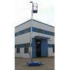 Aluminum Double Mast Mobile Aerial Work Platform 10m Lifting Height