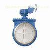 80 inch API6D Pneumatic Butterfly Valve , Hard Sealing Butterfly Valve 0.6MPa - 4.0MPa