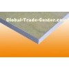 Custom White / Yellow Rigid Fiberglass Insulation Board Panels For Classrooms