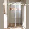 Shower Door with Tempered Transparent Glass