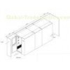 2 Persons Explosion Proof Clean Room Air Shower With Three Side Blow